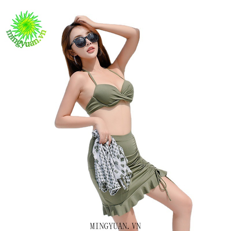 Bộ Bikini Kèm Áo Khoác Ngoài Quyến Rũ Cho Nữ | BigBuy360 - bigbuy360.vn