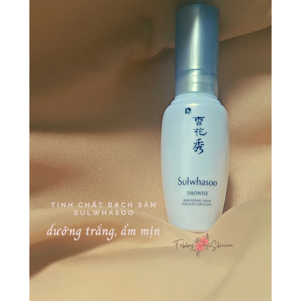 Serum Sulwhasoo dưỡng sáng da, căng mướt, cải thiện nếp nhăn từ nhân sâm CONCENTRATED GINSENG BRIGHTENING SERUM