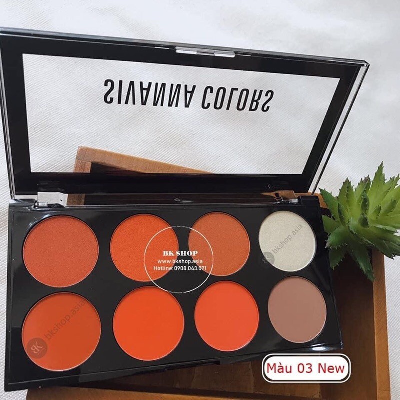 Phấn má hồng tạo khối Sivanna Colors