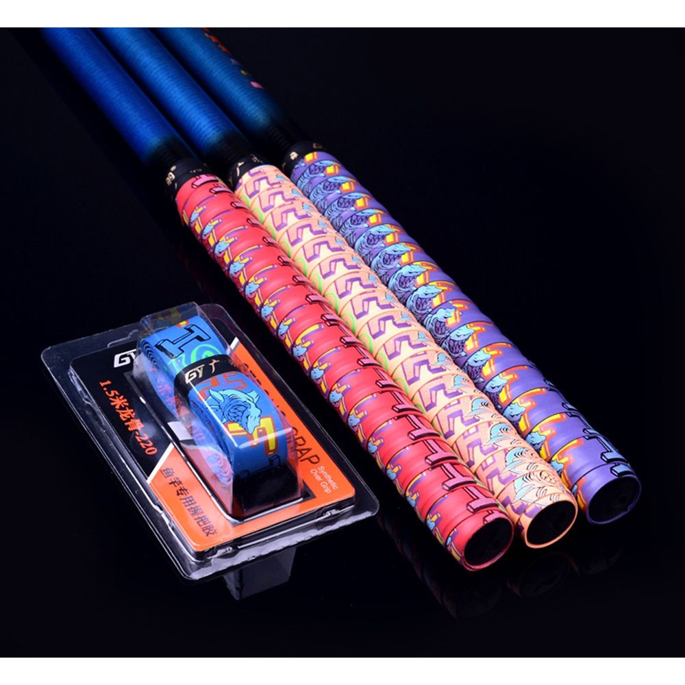 MUVAKO Băng Quấn Tay Cầm Vợt Cầu Lông / Tennis Chống Trượt 1.5m Thấm Hút Mồ Hôi