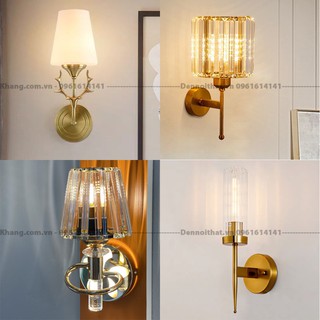 Đèn tường Decor hiện đại, Đèn ngủ gắn tường trang trí nhiều mẫu