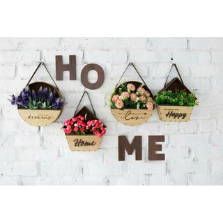 Giỏ hoa vintage