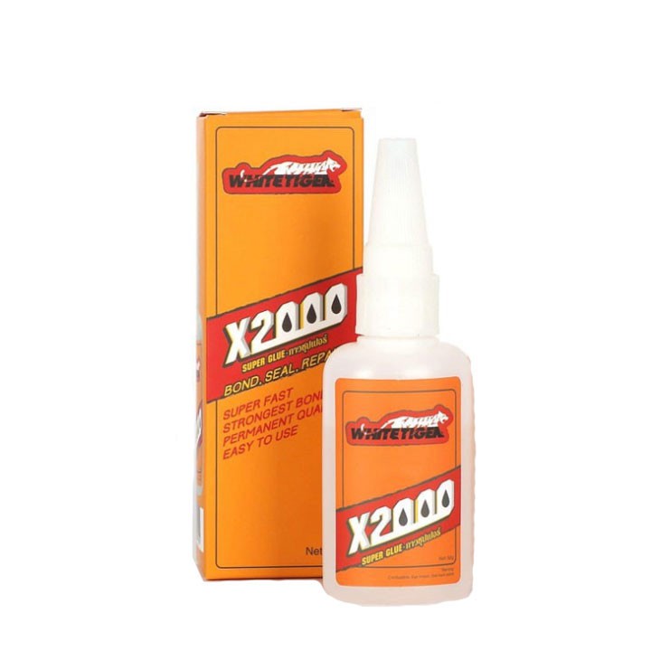 Keo X2000 chính hãng siêu dính dán gỗ, dán đá, dán sắt, dán giày, dép, kim loại, cao su