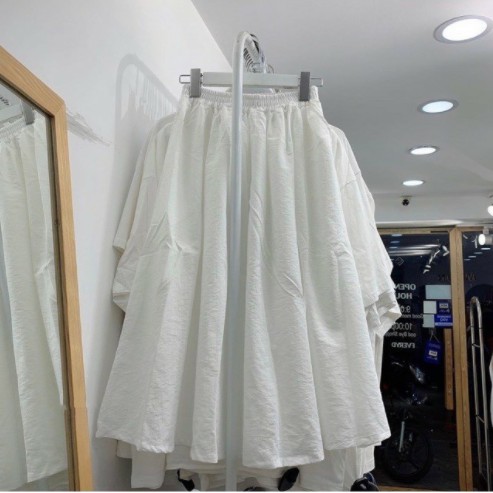 Chân váy đũi ulzzang ♥️ Chân váy đũi kiểu dáng Hàn Quốc có túi xẻ - NhimShop CV04 | BigBuy360 - bigbuy360.vn