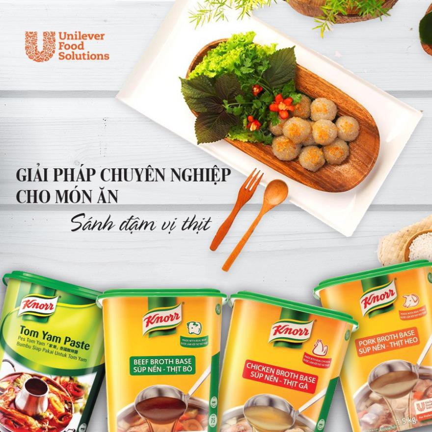 Knorr Súp Nền Tom Yam 1.5 kg Lẩu Thái