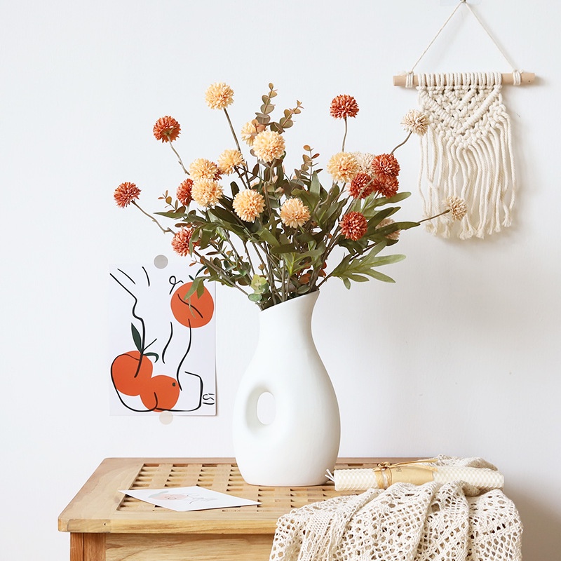 Nhánh hoa bồ công anh giả dùng trang trí nhà cửa/ tiệc cưới DIY