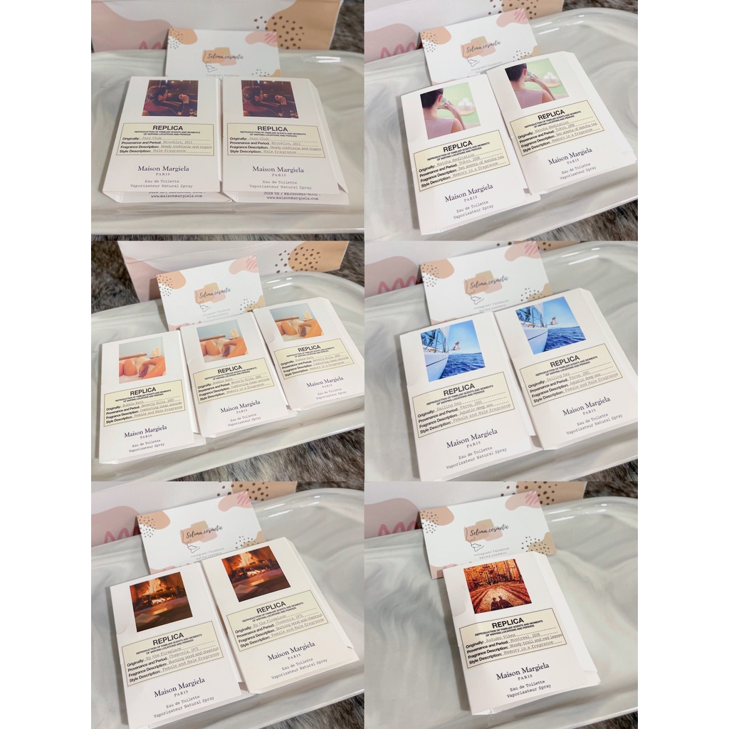 Vial nước hoa Chloe, Marc Jacobs, Gucci, Replica, Goodgirl,...