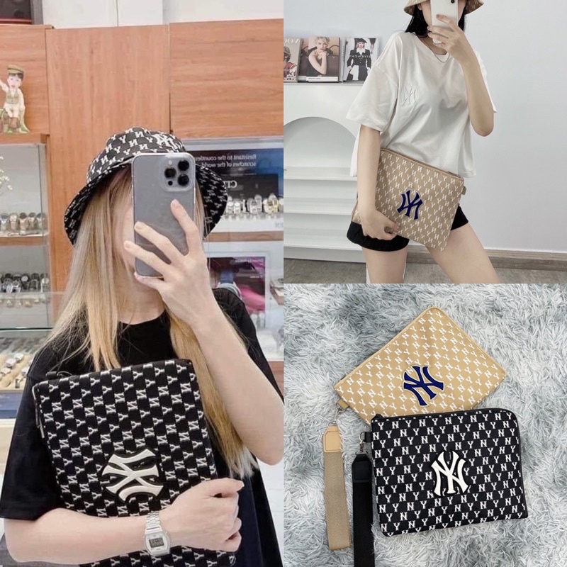 TÚI CẦM TAY M L B MONO NY 2 MÀU