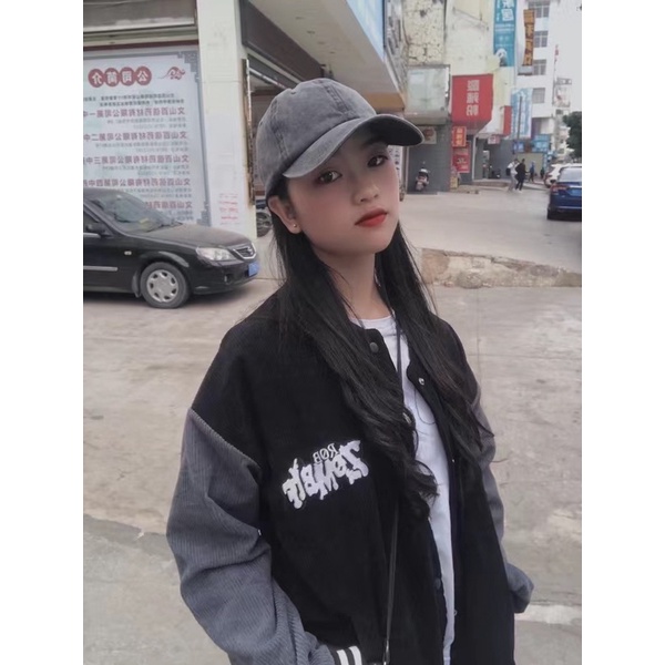 Áo khoác bomber chất nhung tăm Rob Zombif