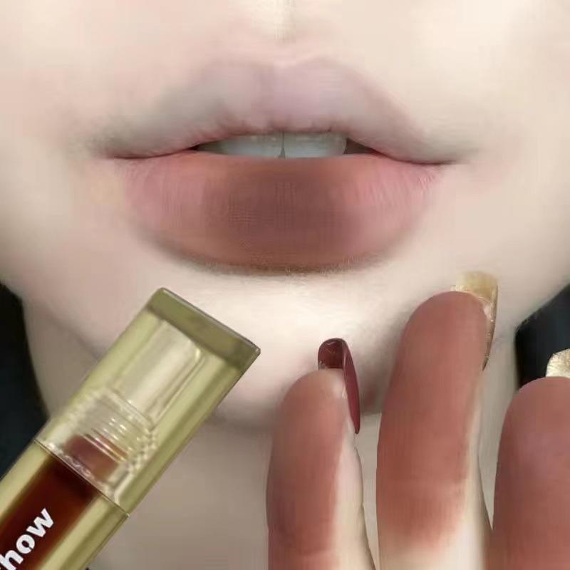 Kakashow® Son Bóng Lâu Trôi Chống Thấm Nước Màu Sắc Tự Nhiên