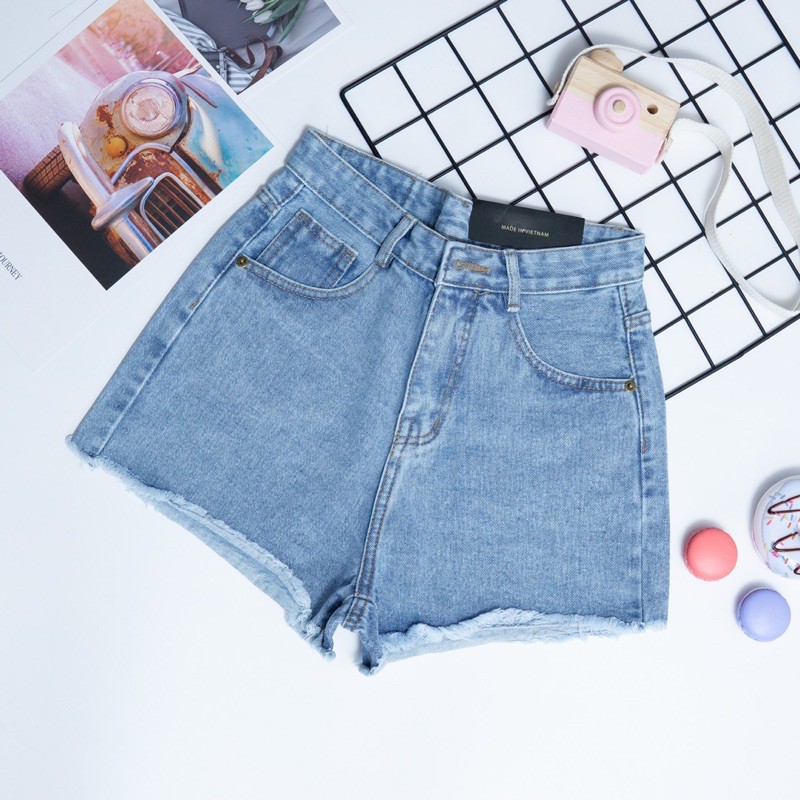 Quần Sọt Lưng Cao Lai Xả Chuẩn  form Basic