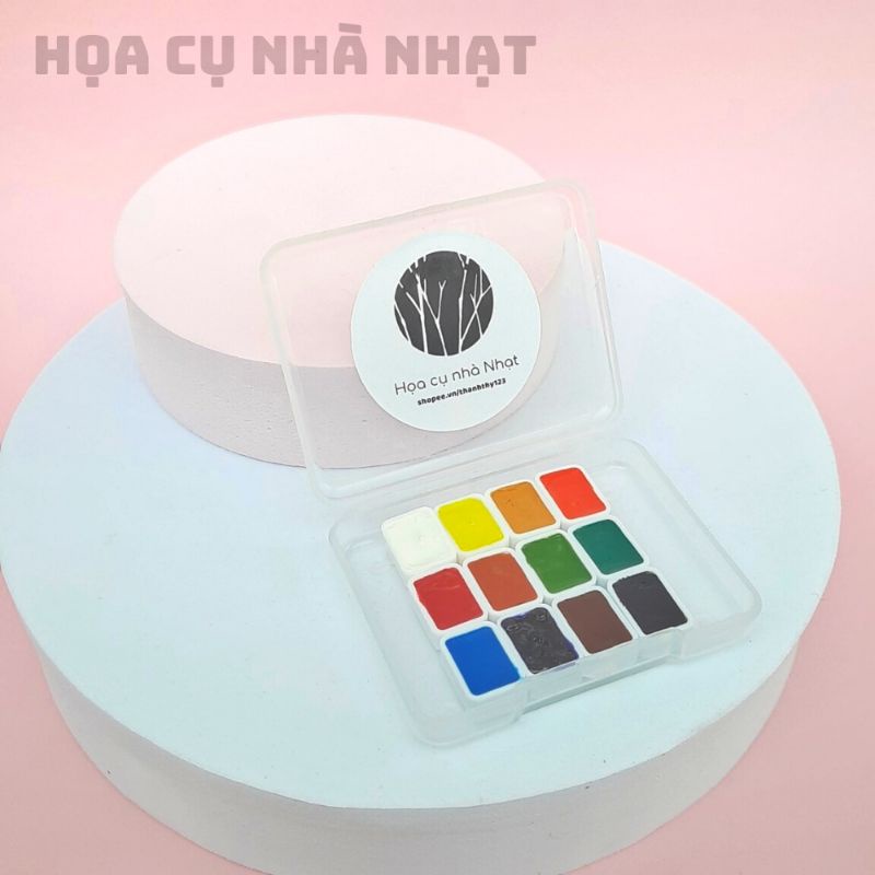 Pocket màu nước GIORGIONE Premium 12/24 màu