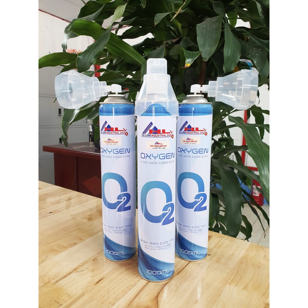 Bình Oxy Mini Cầm Tay Tinh Khiết 1 Lít (Chất lượng Oxy≥ 99,66%) ,Theo tiêu chuẩn ISO13485:2016 , ISO 9001:2015