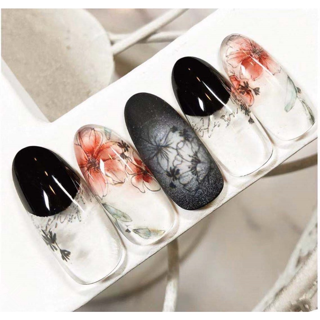 Miếng Dán Móng Tay Tự Dính Chống Thấm Nước Tiện Dụng