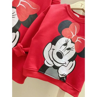Set áo đôi MICKEY màu đỏ mẹ và bé