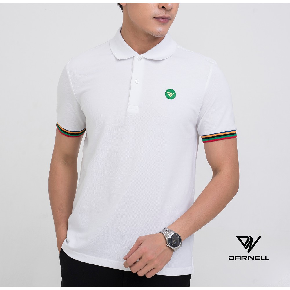 Áo thun polo nam DARNELL tay ngắn chất cotton mềm mại slimfit thời trang, nhẹ thoáng mát DN04