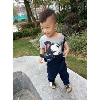 Quần yếm bé trai bé gái