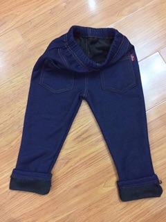 Combo 6 quần nỉ lót lông bé trai