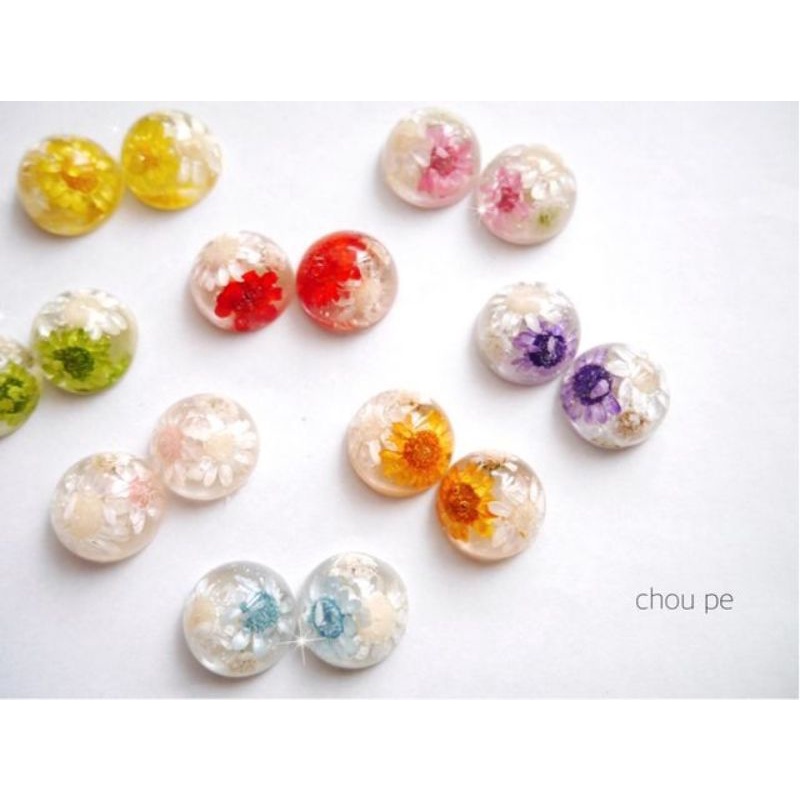 Khuôn bán cầu 5 size dùng làm trang sức sáng tạo trong resin, handmade...