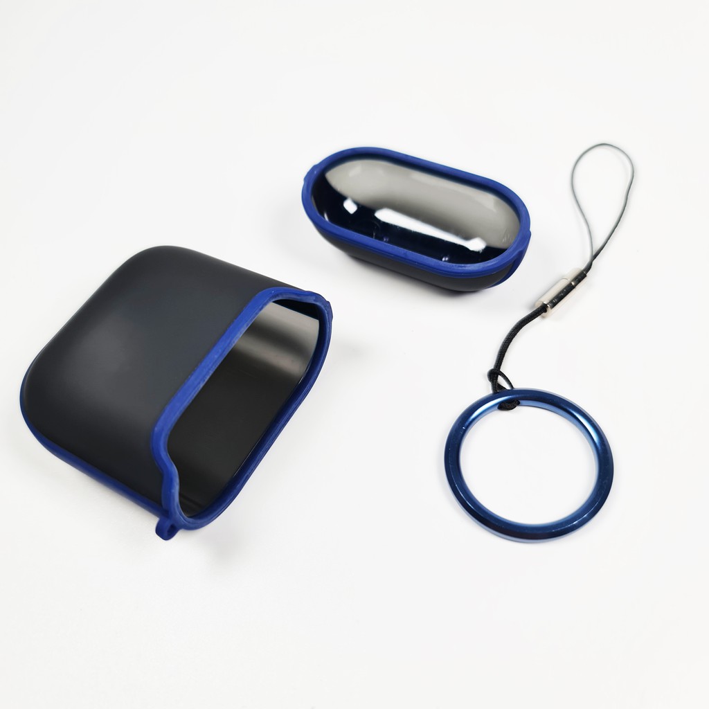 Bao Case Ốp Chống Shock Cho Airpods 1/ Airpods 2 Hybrid Ultra Case Kèm Móc Khóa.