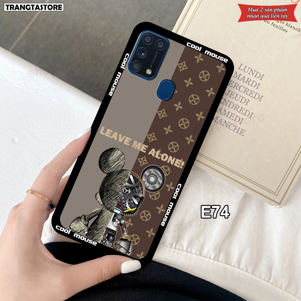 Ốp lưng Samsung M31 in hình gấu Bearbrick,Metal Style,Doremon siêu dễ thương chất lượng