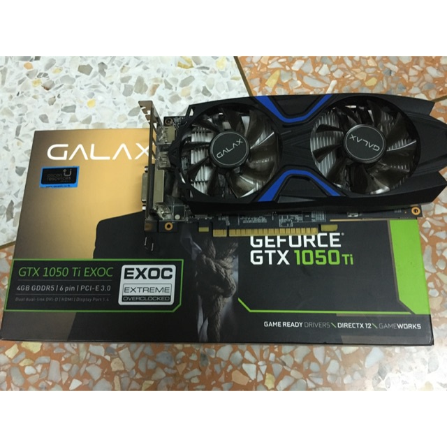 CARD MÀN HÌNH GTX 1050ti 4G DDR5 CÁC HÃNG