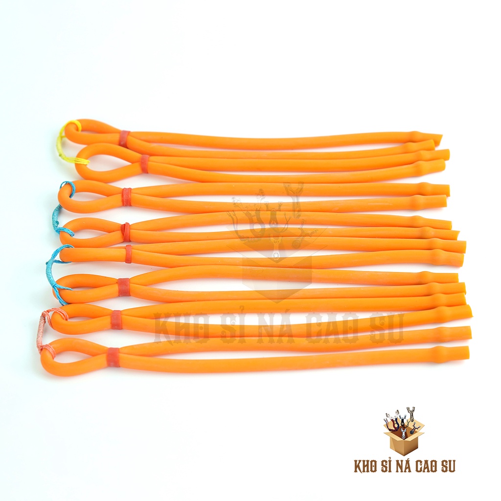 5 Dây Thun Tròn Bắn Cá Ná Cao Su, Mã 2050 - Loại Đôi 2 Dây Đôi Cao Cấp Cho bạn trải nghiệm tốt nhất ổn định