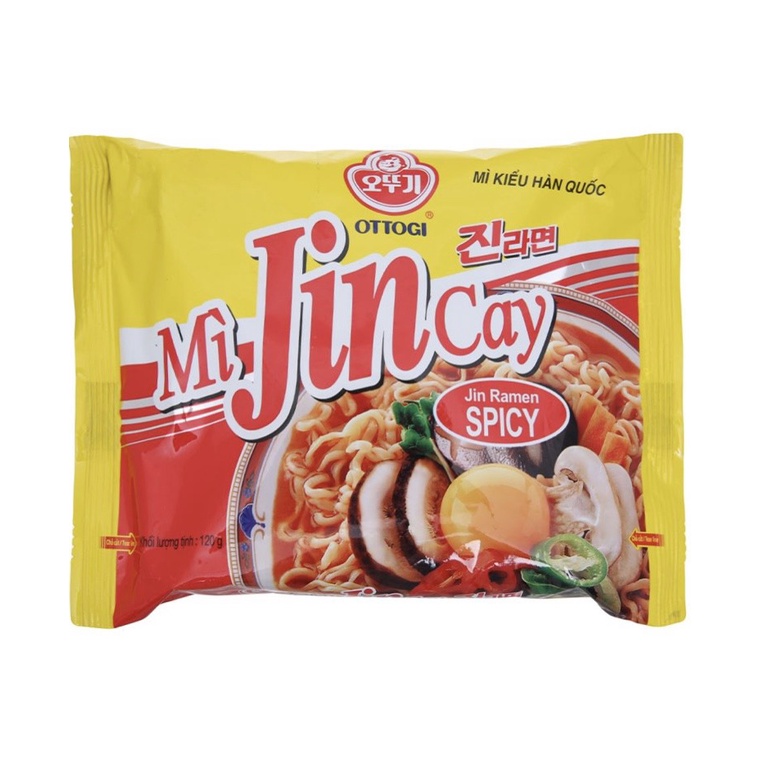 Mì ăn liền Jin cay Ottogi gói 120g