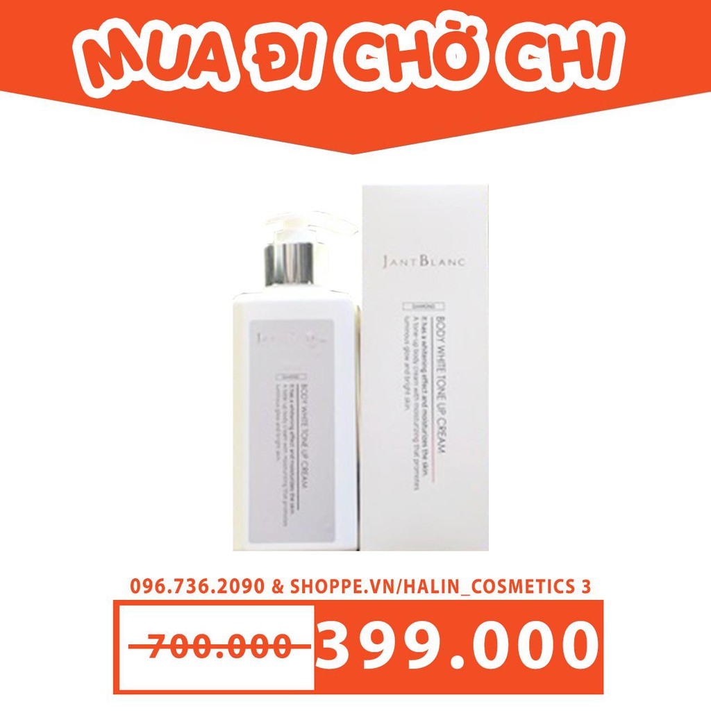 Kem Dưỡng Trắng Body Kim Cương 💖FREESHIP💖 Kem Dưỡng Trắng Body  Jant Blanc HALINHUG754NH Cao Cấp