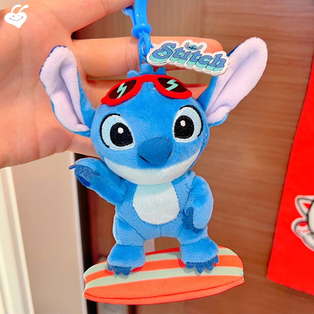 Đồ chơi nhồi bông Hình Nhân Vật Hoạt Hình Stitch Dễ Thương 10cm