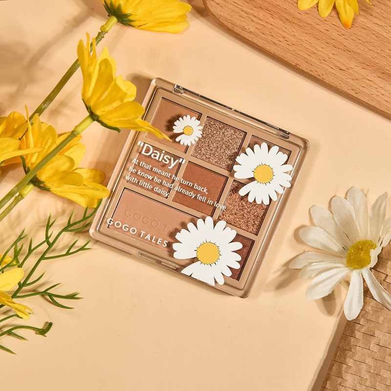 Phấn Mắt Nhũ Lì 8 Ô Màu GOGOTALES GT181 Daisy Cúc Họa Mi [ GOGO TALES ] | BigBuy360 - bigbuy360.vn