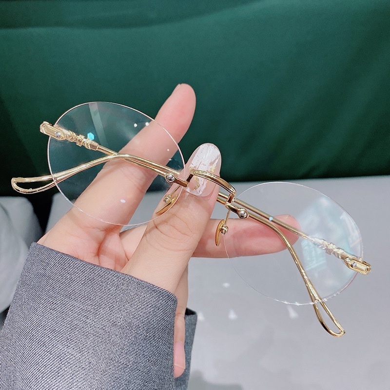 Kính đọc sách siêu nhẹ chống ánh sáng xanh chống mệt mỏi cho người trung niên -0°+400°