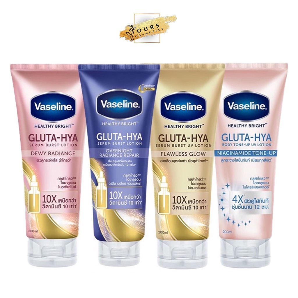 Sữa Dưỡng Thể Làm Trắng Da Toàn Thân Vaseline Healthy Bright 300ml - Lotion Dưỡng Trắng Da VaselineT Thái Lan