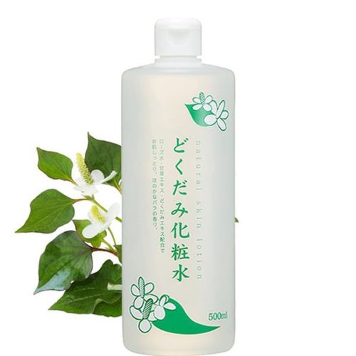 Nước hoa hồng diếp cá Dokudami Natural Skin Lotion 500ML