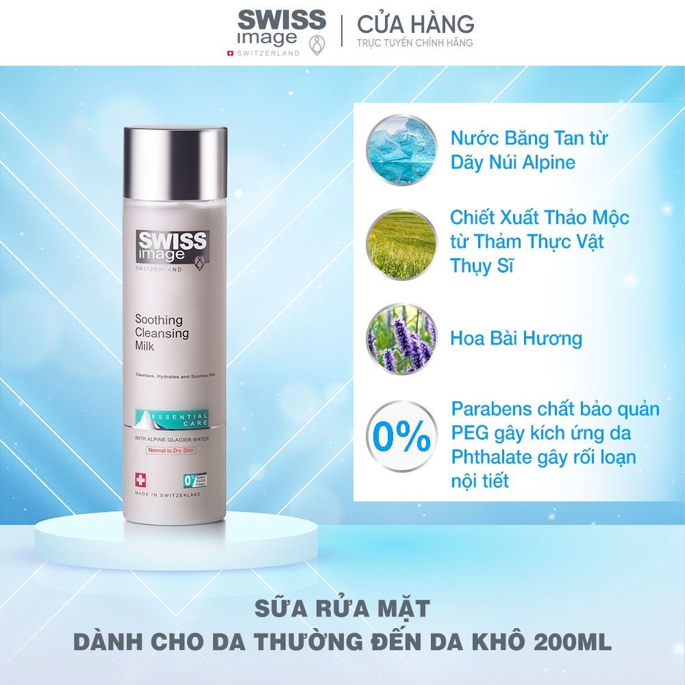 Bộ Đôi Gel Rửa Mặt &amp; Nước Cân Bằng Cho Da Thường Đến Da Khô