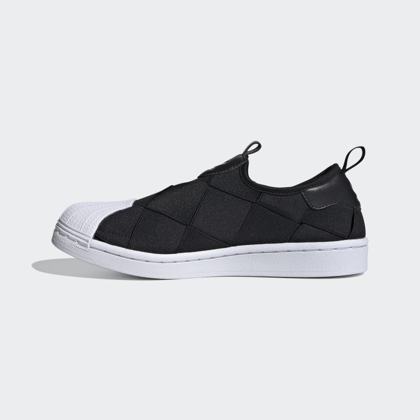 Giày sneaker adidas Superstar Slip-on Black chính hãng