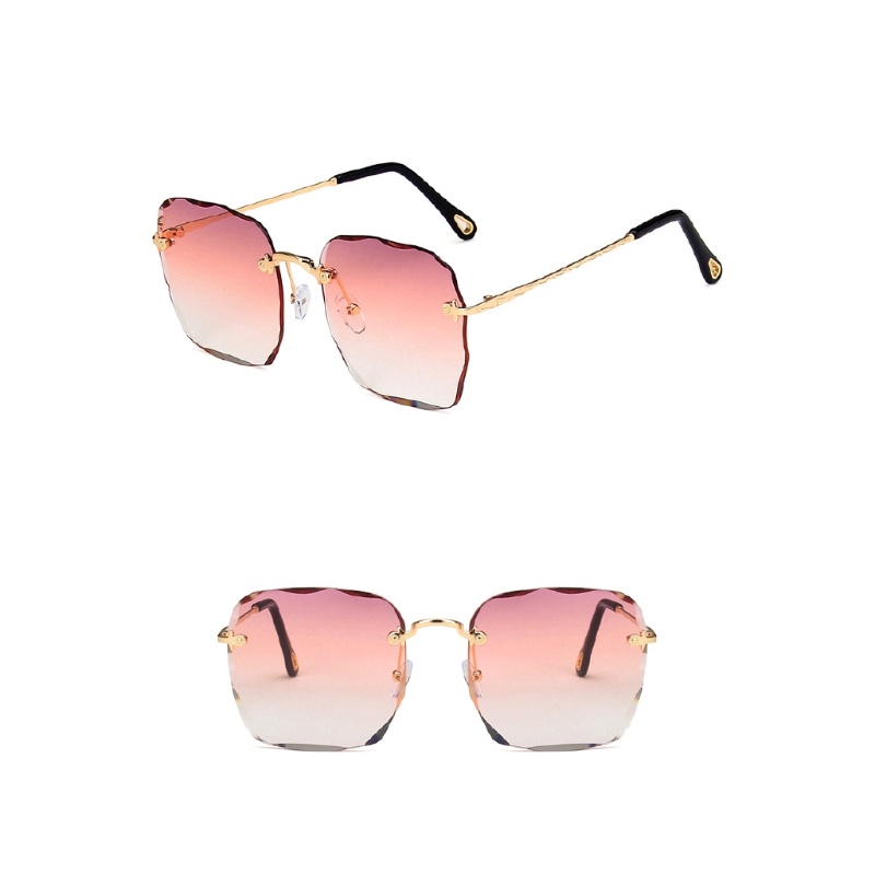 Hàng Mới Về Mới Kính Mát Gọng Vuông Chống Tia UV Thời Trang Cho Nữ