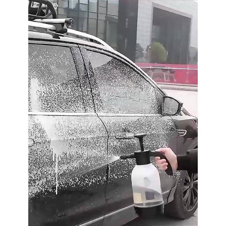 Bình Xịt Tạo Bọt Tuyết Rửa Xe Ô Tô Xe Máy, Bình Rửa Xe Bọt Tuyết, Tưới Cây Cầm Tay Tiện Dụng