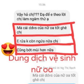 DUNG DỊCH VỆ SINH NỮ OA (CHUẨN pH 3.8)