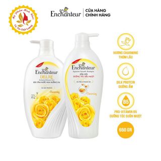 Combo Sữa tắm và dầu gội Enchanter hương nước hoa