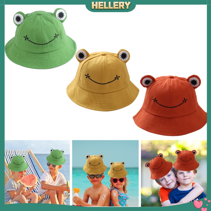 Nón Tai Bèo Cotton Hình Chú Ếch Đáng Yêu Cho Bé Gái