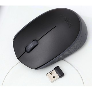 Chuột không dây Logitech M170 - Đen