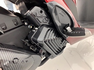 Ốp quạt gió Sh mode 2020 mới Carbon & xi