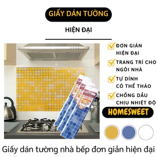 [Có Sẵn] Decal Dán Bếp Trang Trí, Không Thấm Nước, Chống Dầu, Cách Nhiệt 9260