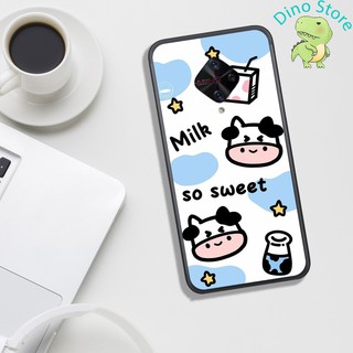 [Free Thêm Tên/Ngày Sinh/SĐT] ỐP LƯNG UV VIVO S1 PRO, IN HÌNH CHÚ BÒ SỮA CUTE.