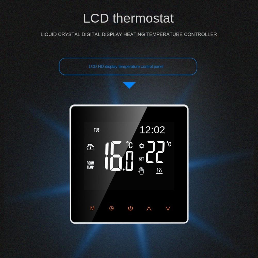 Nhiệt Kế Thông Minh Kết Nối WiFi Màn Hình LCD Kỹ Thuật Số Điều Khiển Ứng