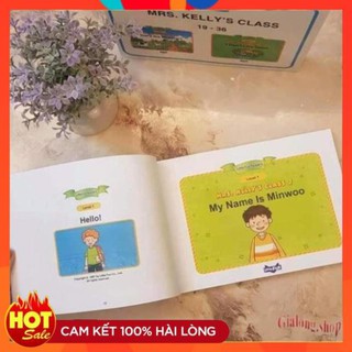 Little Fox Mrs.Kelly Class 36tr bộ 2c kèm file nghe,video dành cho bé từ 2y giúp bé học tốt Tiếng Anh