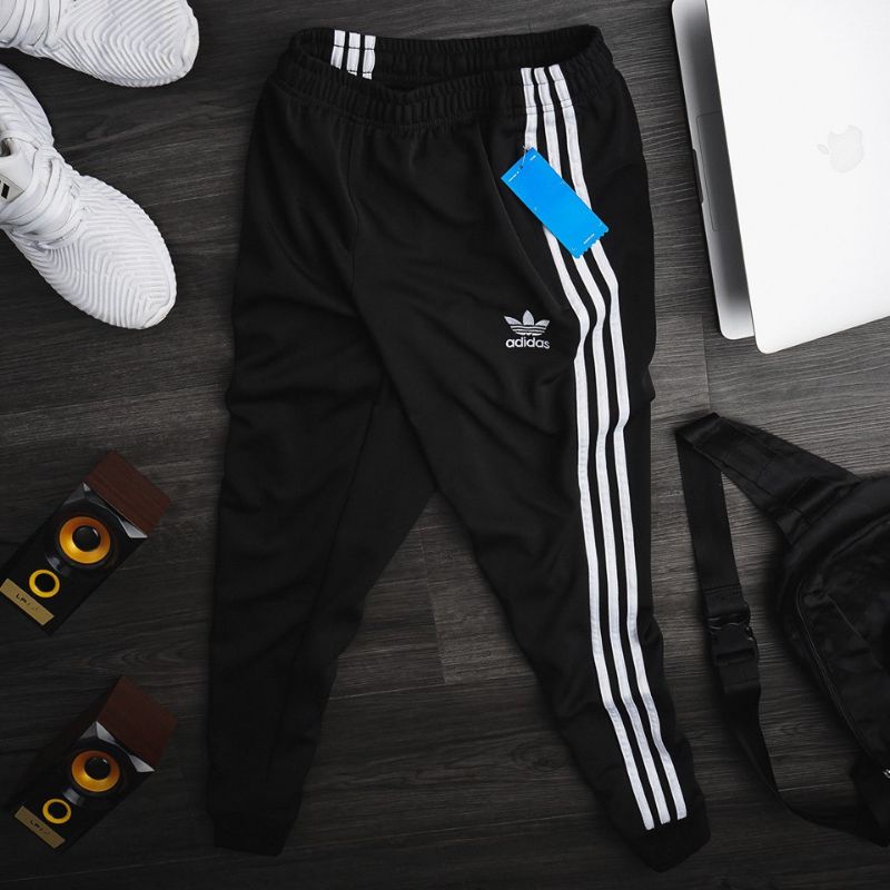 QUẦN THỂ THAO NAM 3 SỌC_QUẦN JOGGER nam bo và suông Chất poly 2 da loại dày đẹp