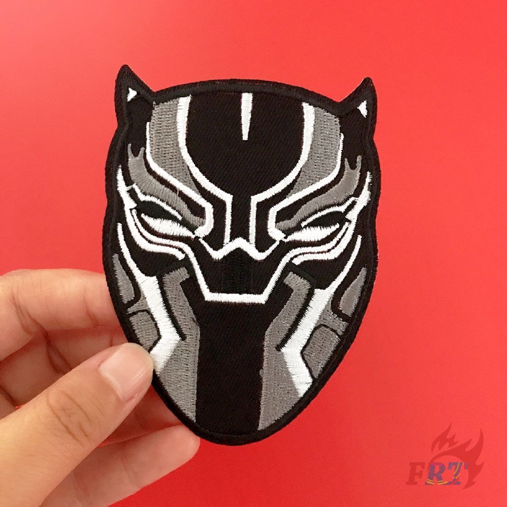 ☸ Marvel - Black Panther Patch ☸ 1Pc Diy Sew on Iron on Patch（Marvel - Series 08）