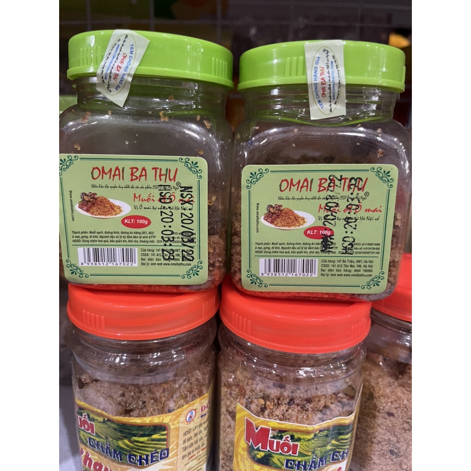 Muối ô mai bà Thu 100gr